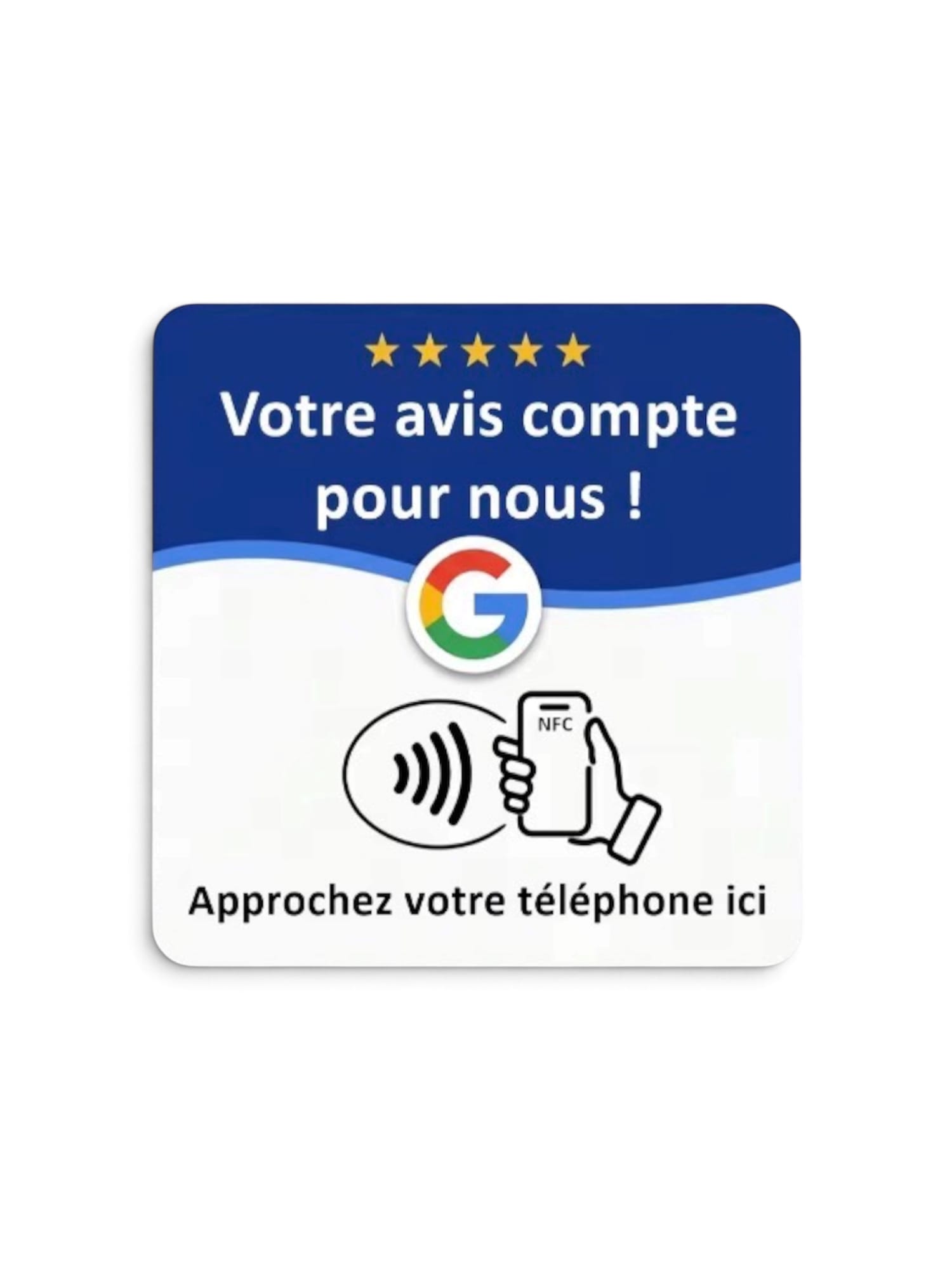 CARTE AVIS GOOGLE